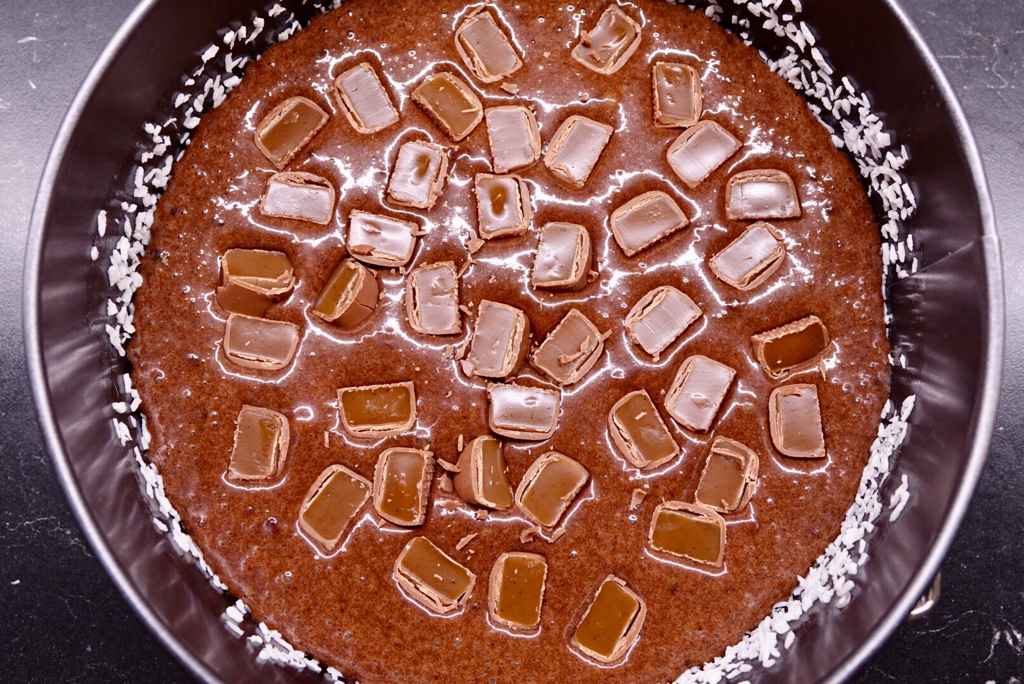 Kladdkaka med Dumle lakrits