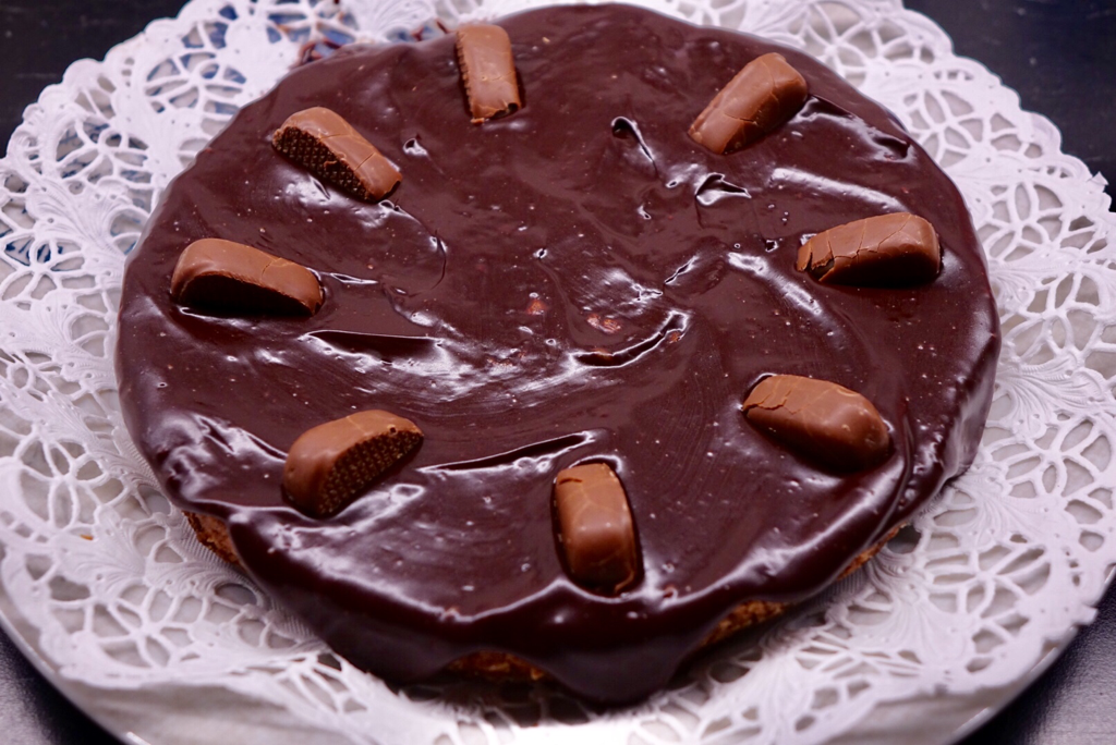 Kladdkaka med Dumle lakrits