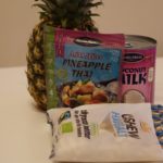 Kycklinggryta med kokosmjölk och ananas