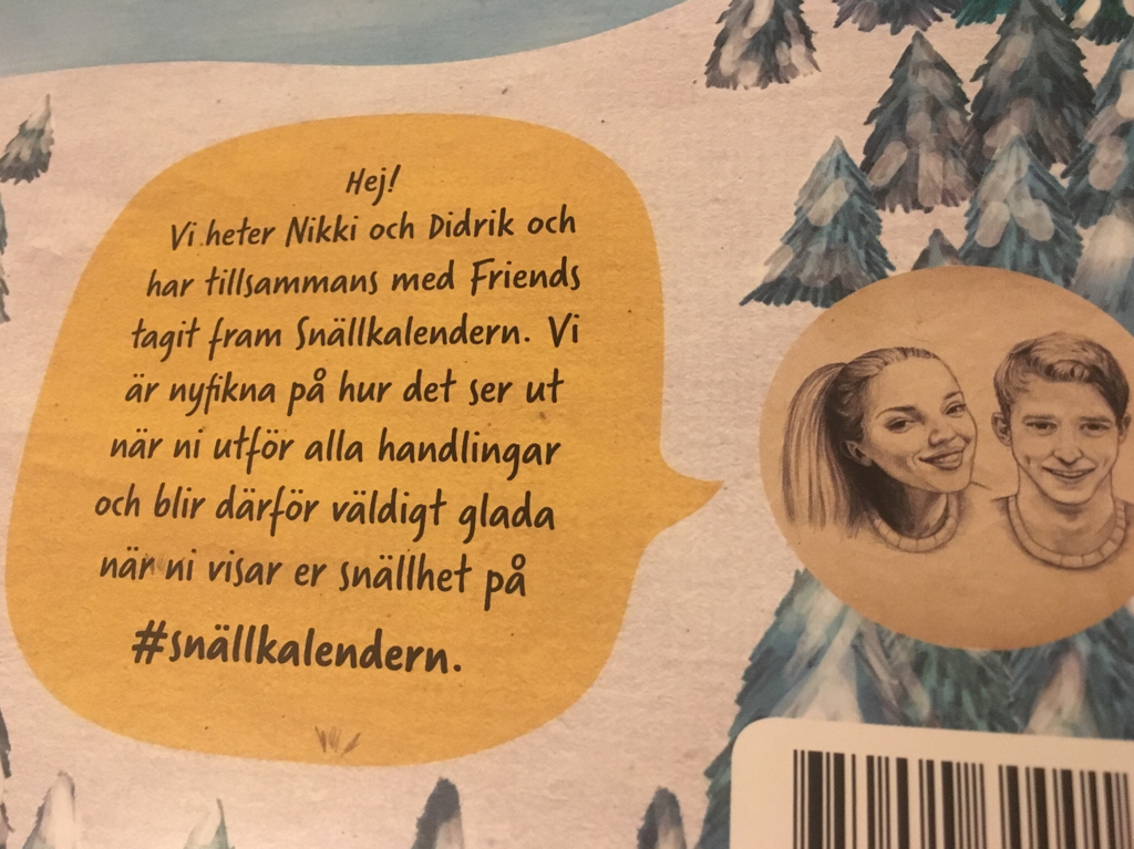 Snällkalender 2017-2