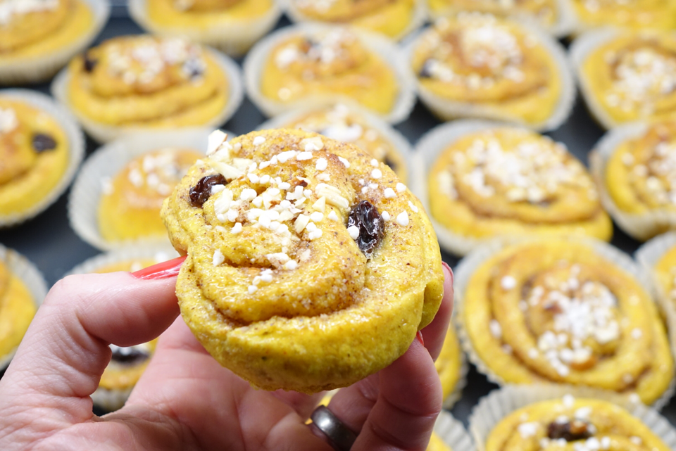 Saffransbullar med fullkorn