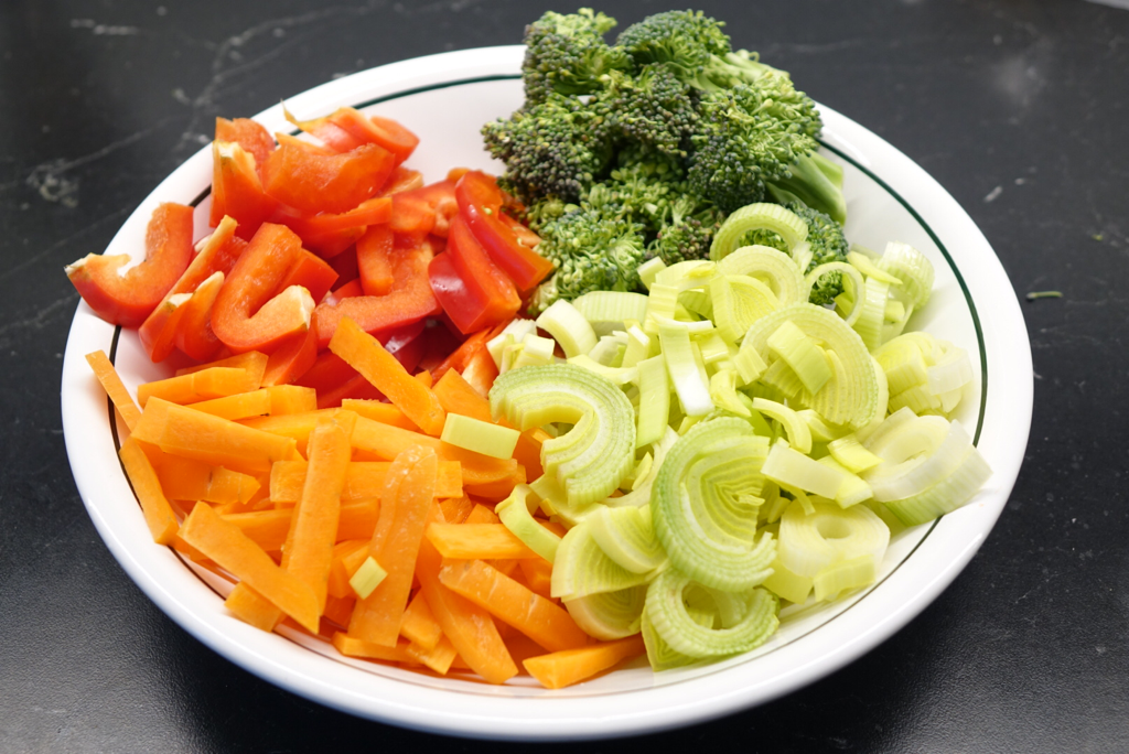 Kycklingpanna med cashewnötter