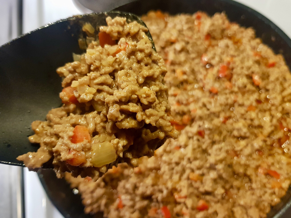 Köttfärssås a la Dryden