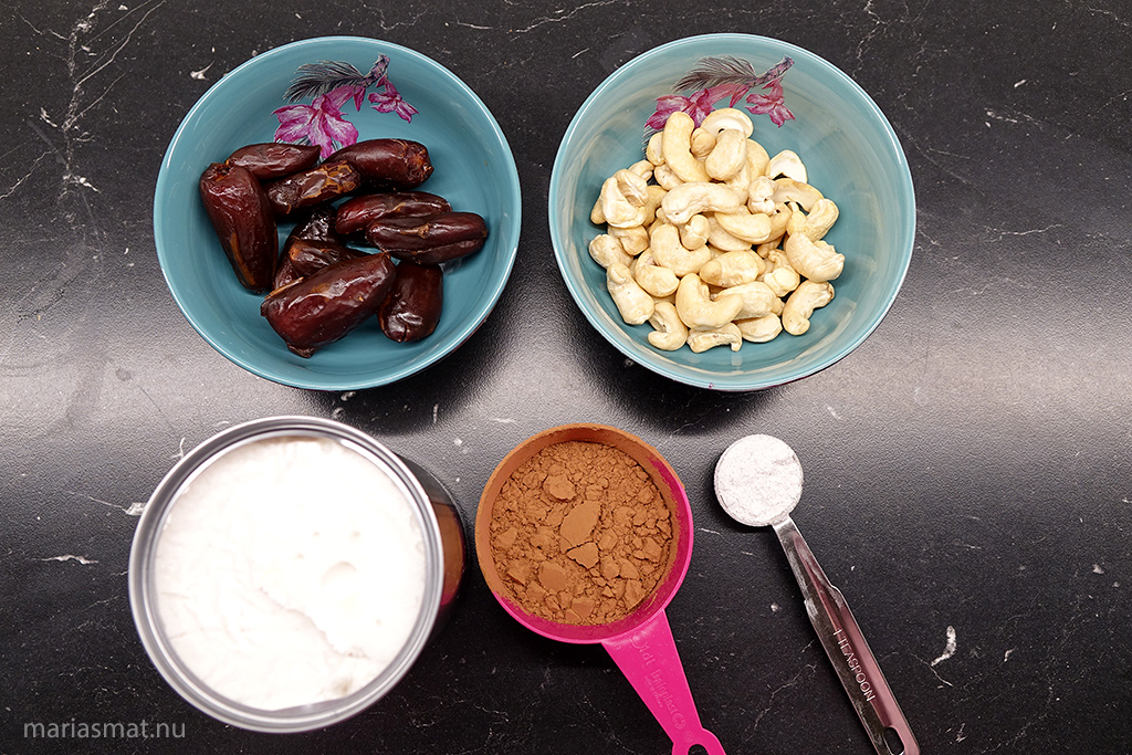 Vegansk chokladglass