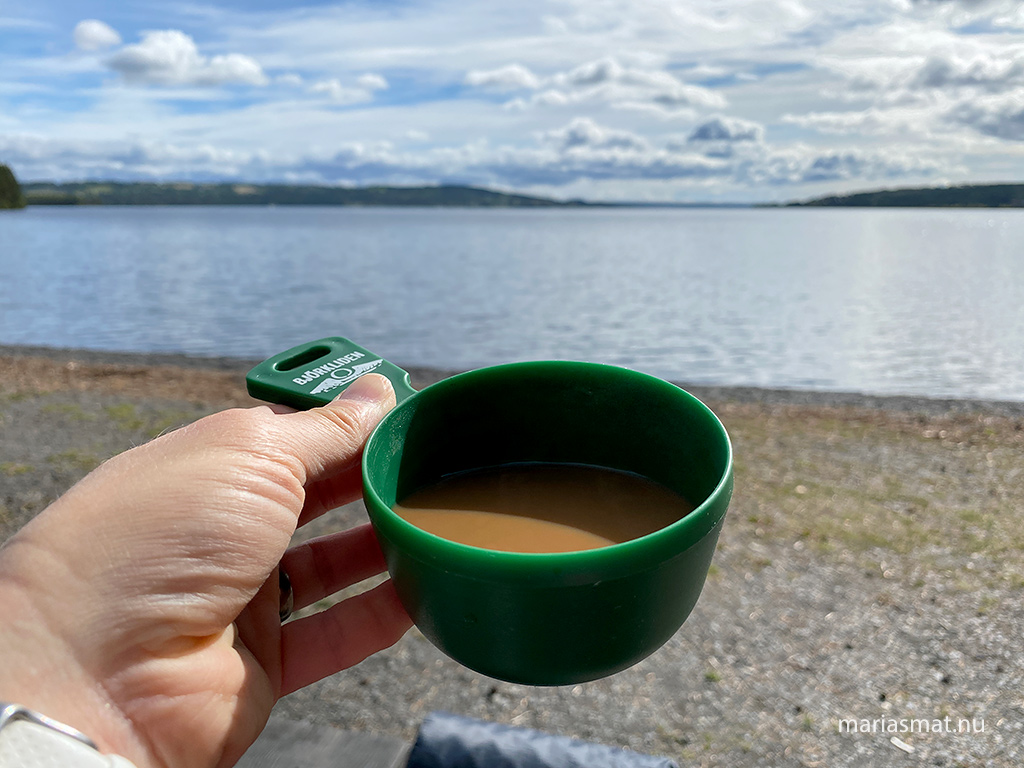 Kaffekopp i det fria