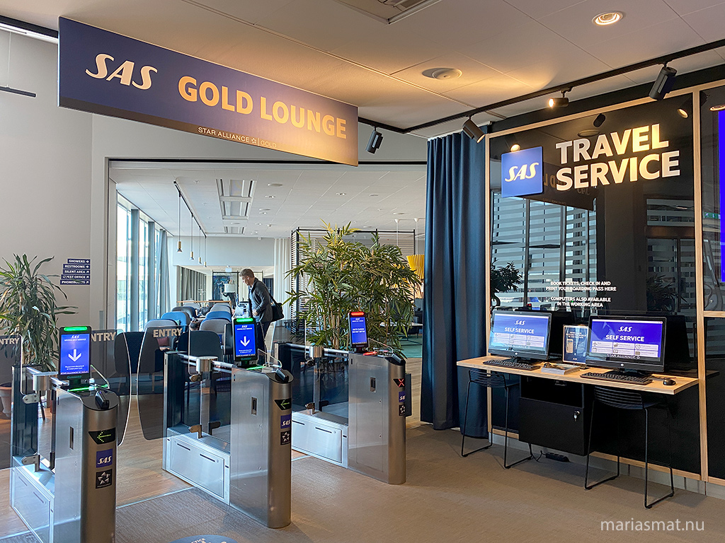 Guldloungen på Arlanda