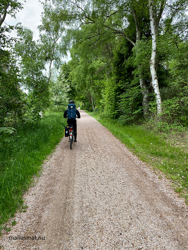 Cykla sydkustleden mellan Abbekål och Höllviken