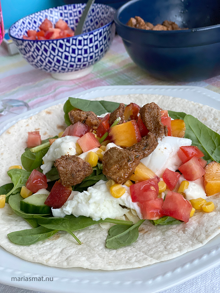 Gyros på fläskytterfilé