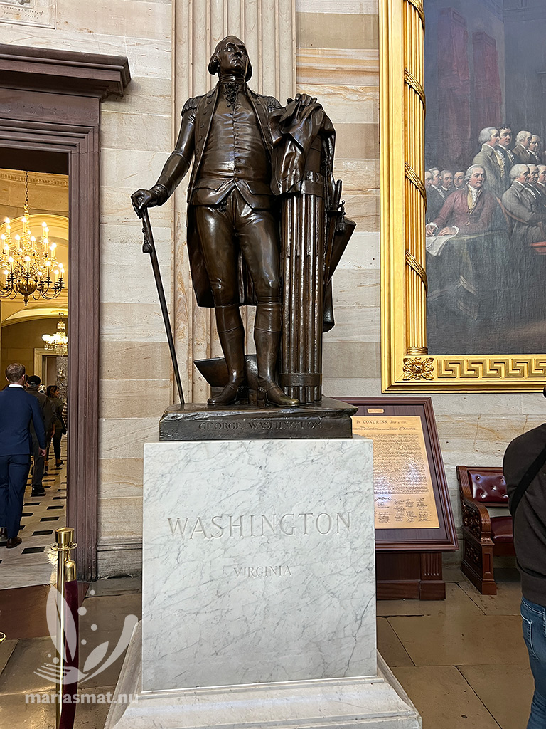 President Washington, Kapitolium i Washington