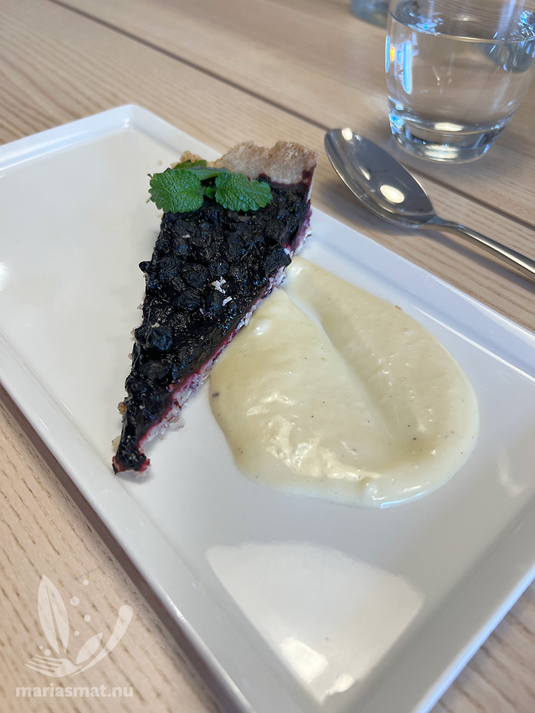 Blåbärspaj Tillbaka till restaurangskolan