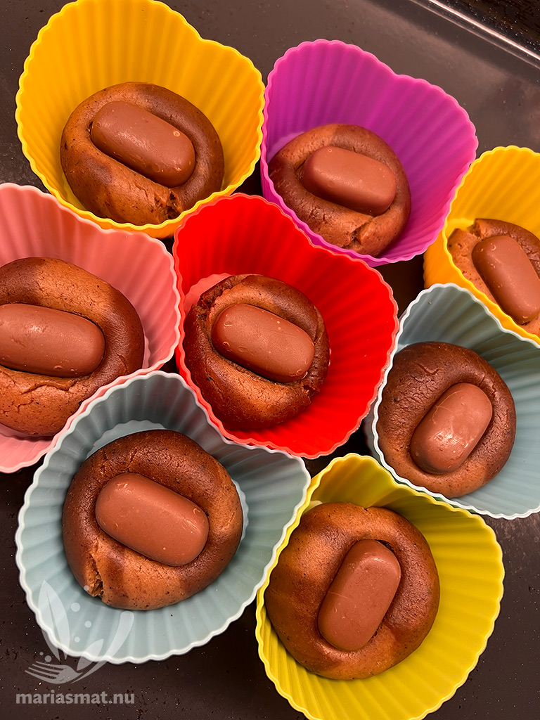 Pepparkaksdumlekakor