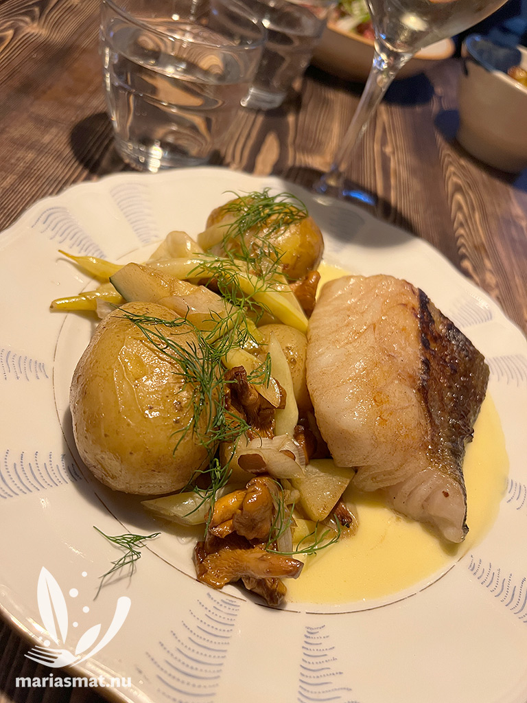 Torsk med smörsås
Skoogs