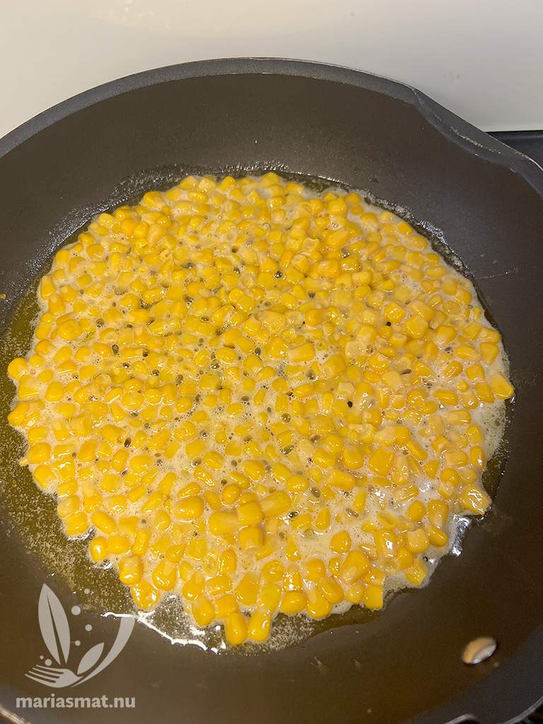 Smörstekt majs
