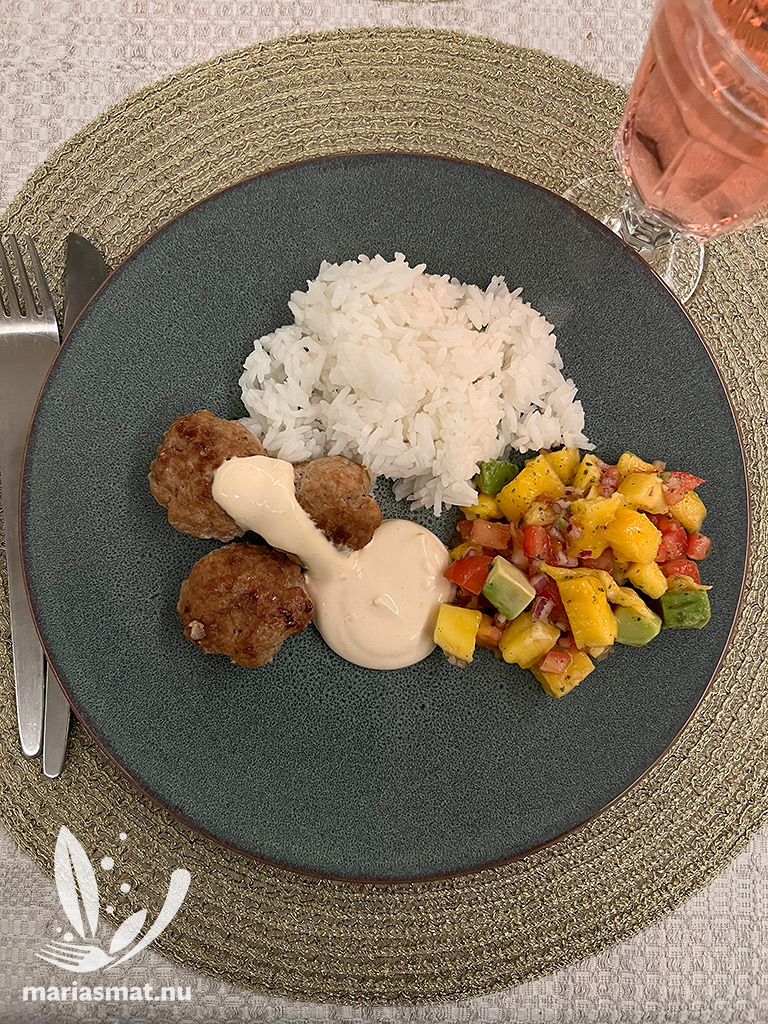 Fläskfärsbiffar med citron