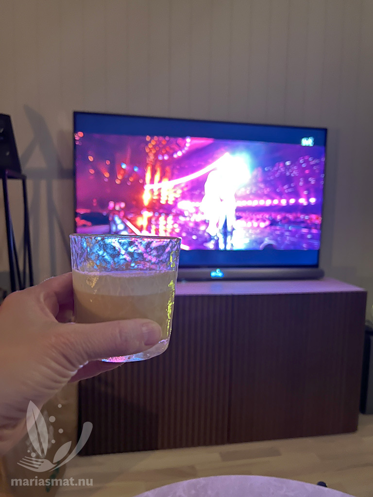 Bombardino som lördagsdrink