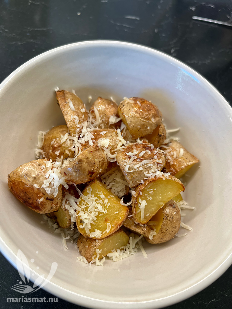 Ugnsrostad potatis med honung