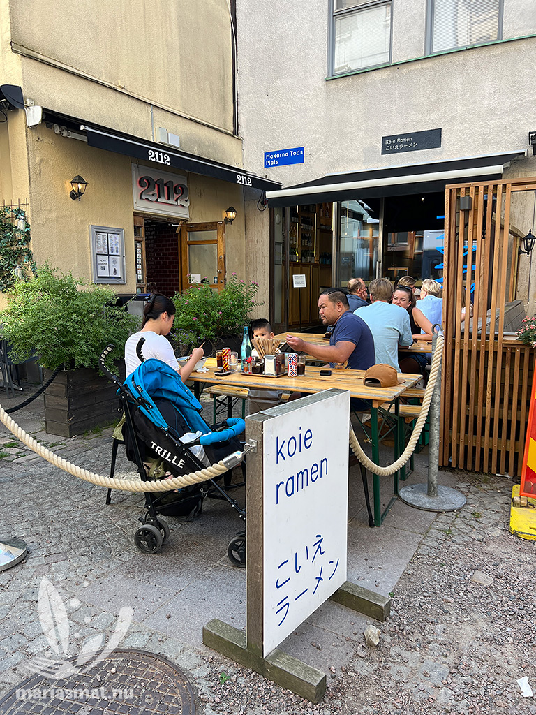 Japansk ramen på Koie