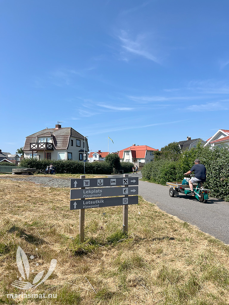 Skylt Lotsutsiken Vrångö