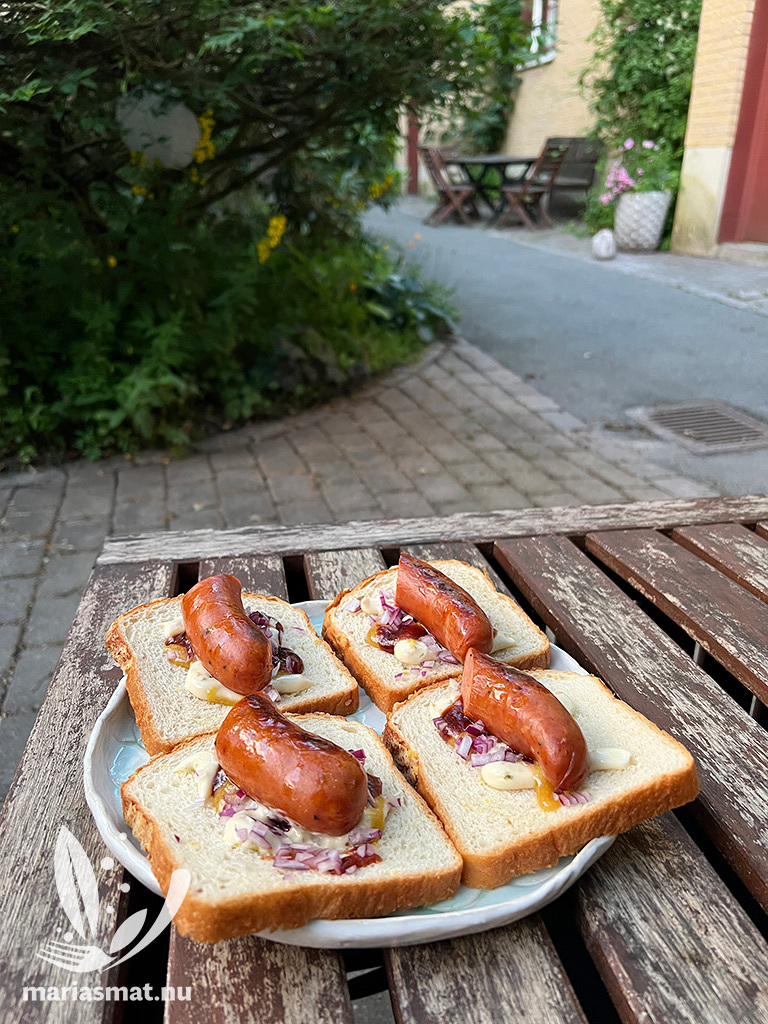 Snabbkorv på franskbröd