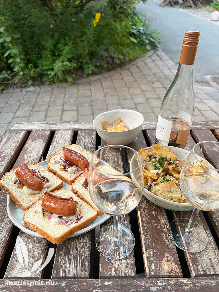 Snabbkorv på franskbröd