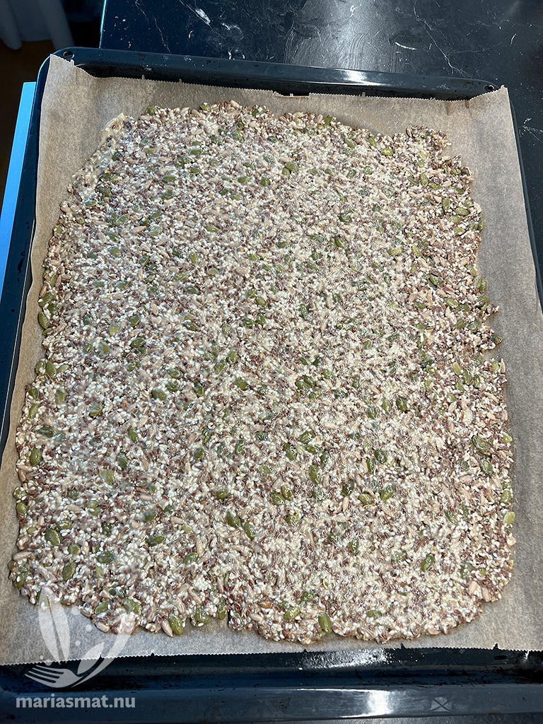Fröknäcke med kikärtsmjöl