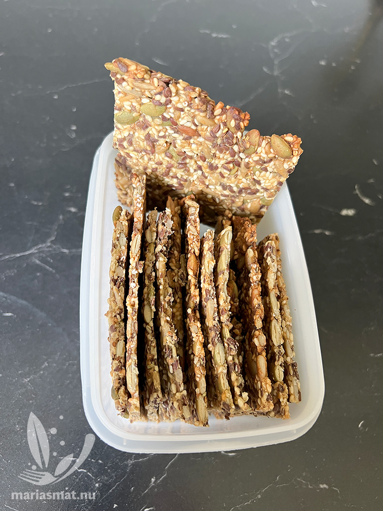 Fröknäcke med kikärtsmjöl