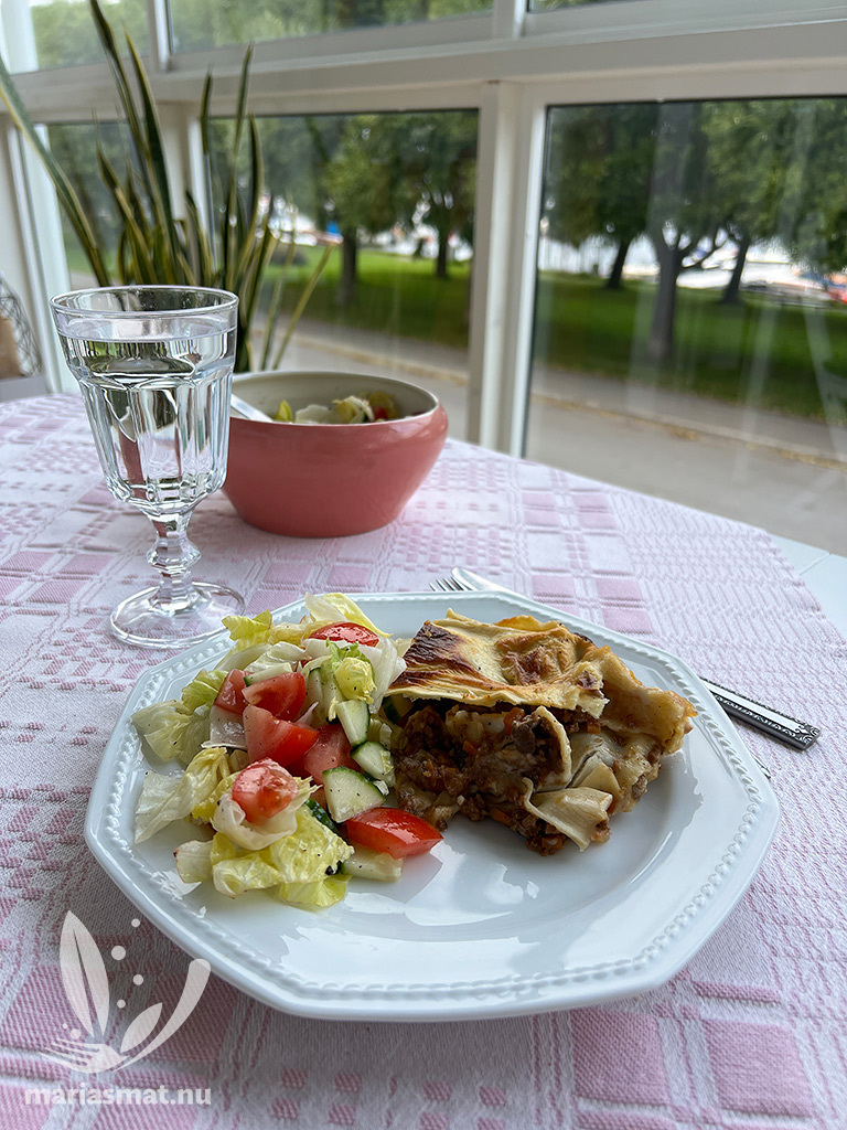 Lasagne med aubergine