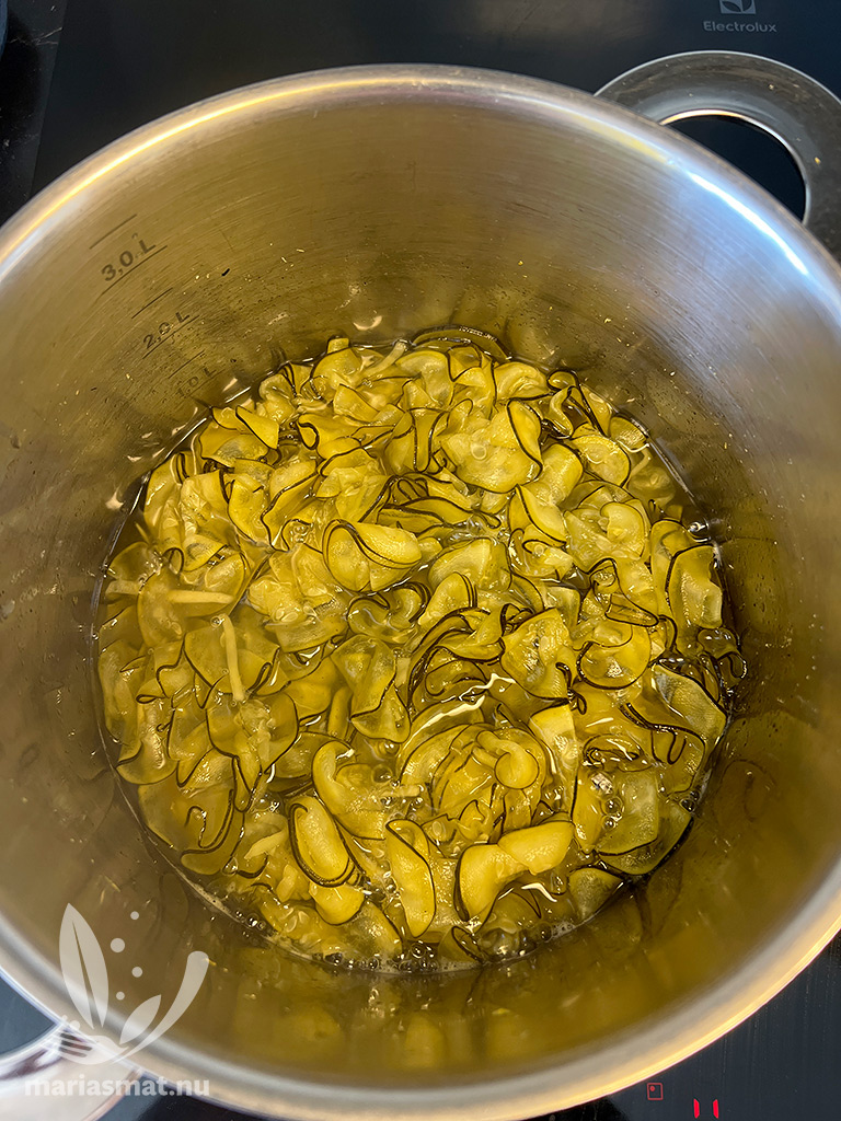 Zucchinimarmelad