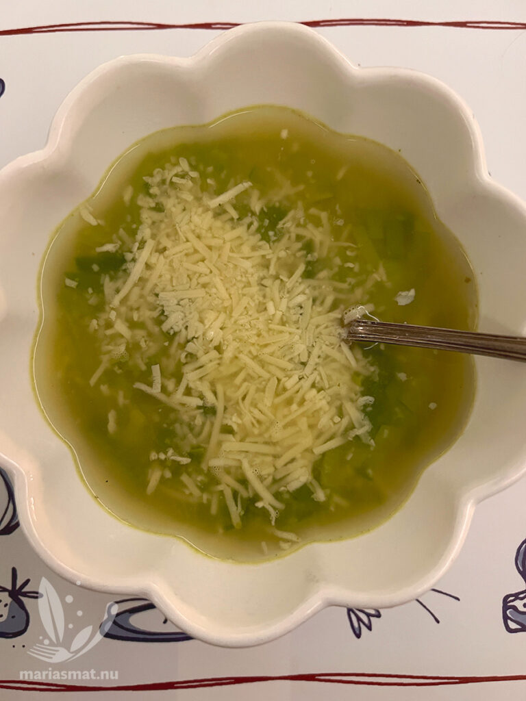 Höstens första potatissoppa