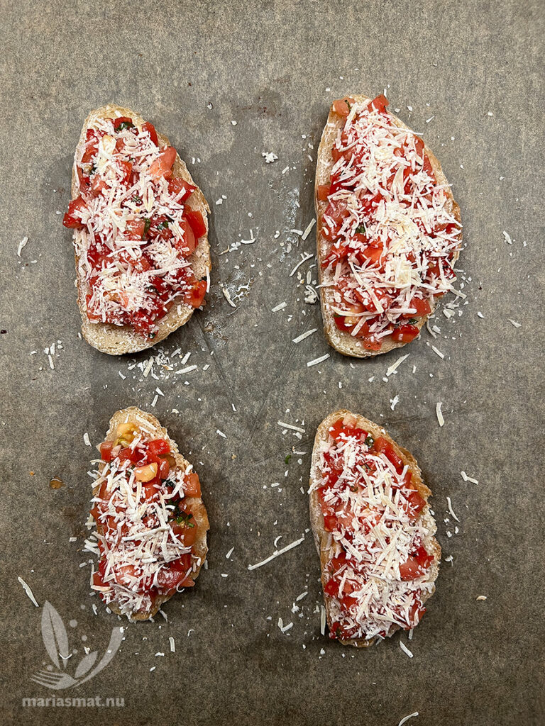 Bruschetta som vardagslyx