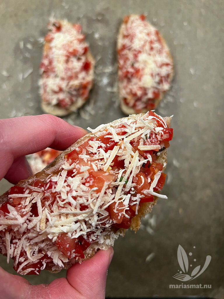 Bruschetta som vardagslyx